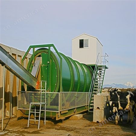 粪污有机肥制造一体化设备_禽畜粪便发酵一体化设备