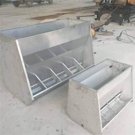 复合单面五孔料槽 仔猪不锈钢补料槽 不锈钢五孔料槽市场供应