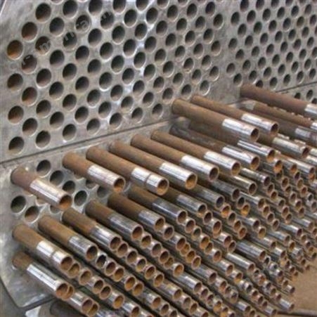 凯拓直销 大直径DN4000换热器管板生产 冷凝器管板定做加工实体厂家