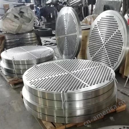 折流板加工厂家 大口径管板 换热器管板 凯拓工期快 价格低
