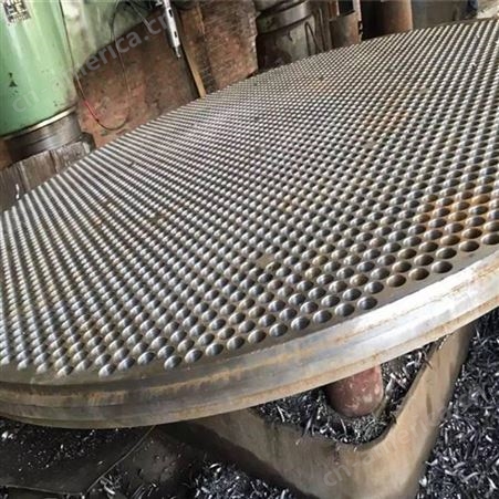 大口径不锈钢管板 压力容器管板 国标 非标管板定做 凯拓实力工厂