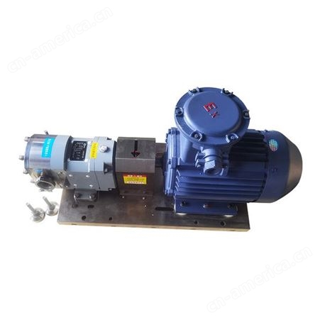 125BV6-70凸轮式双转子泵-输送淀粉胶泵-不锈钢罗茨油泵-螺旋泵
