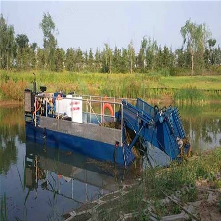 恒川 水浮萍收割船 湖面割草船 水葫芦割草船供应 保障质量