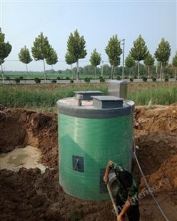 地埋式一体化预制泵站 一体化泵站厂家 雨水提升泵站