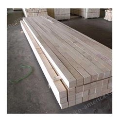 建筑木方 呈果白松建筑木方规格齐全10x10耐磨白松木方批发