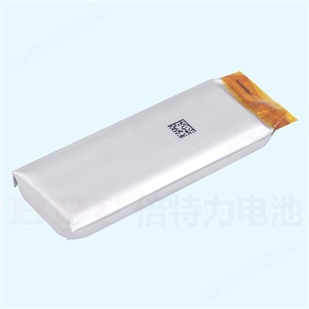 扁长锂电池501747-410mAh高倍率聚合物,应用于电子蒸气产品,,录音笔,剃须