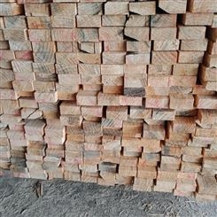 建筑木方厂家 3米花旗松建筑木方价格 方木加工厂 呈果