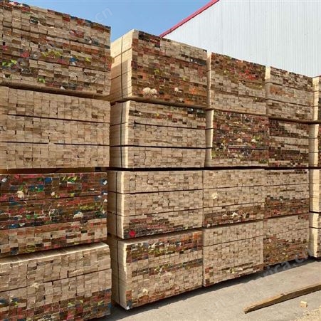 呈果木业4*8白松建筑方木规格工程木方价格优质商家推荐