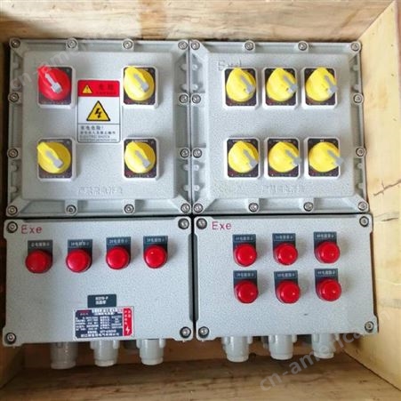 漏电保护防爆照明配电箱BXM51-4/32K63 防爆电源开关箱厂家
