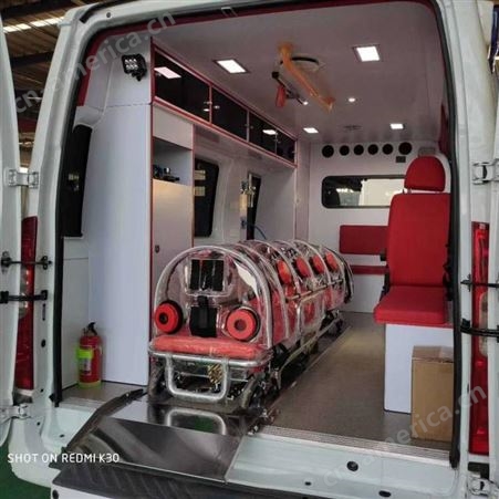 进口ABS吸塑救护车 负压舱 航空舱定制