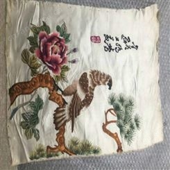 老针织品收购  上海老刺绣高价回收