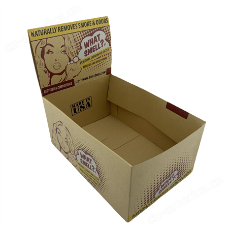 厂家批发超市纸货架玩具化妆品零食纸堆头陈列架洗手液瓦楞展示盒