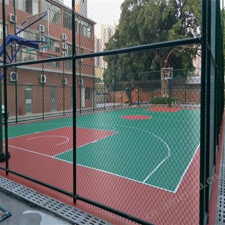 硅pu塑胶地面 硅PU网球场 河北珅玖体育 厂家施工