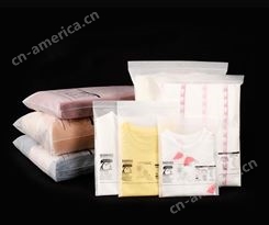 中山pe胶袋 定制服装包装袋 印刷磨砂拉链袋 透明塑料自封袋 cpp薄膜袋