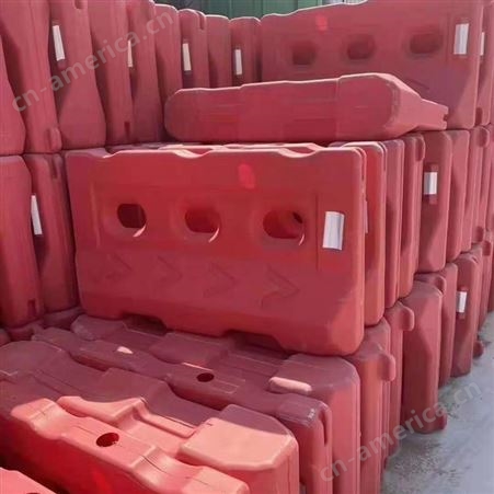 达安厂家供应全新塑料三孔水马 市政施工隔离注水装沙水马 支持定做