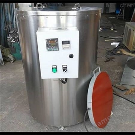 汽油桶去油高频加热设备 钢桶加热清洗脱脂高频加热设备 油桶加热器