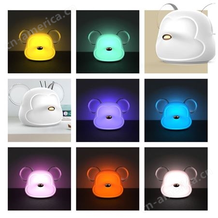 红素鼠年新品拍拍灯七色变色可定制logo 100个起订不单独零售