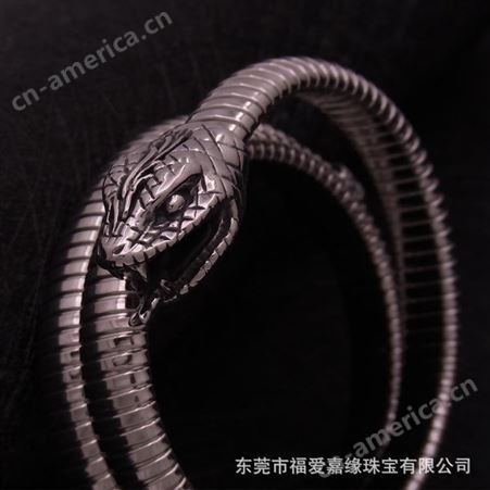 搭配手饰钛钢蛇弹簧手镯 装饰品公司订单定做 不锈钢来版加工