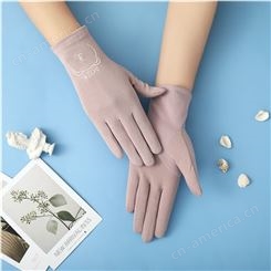 防晒女士手套 棉质防滑手套 东弘生产 2021护手手套 