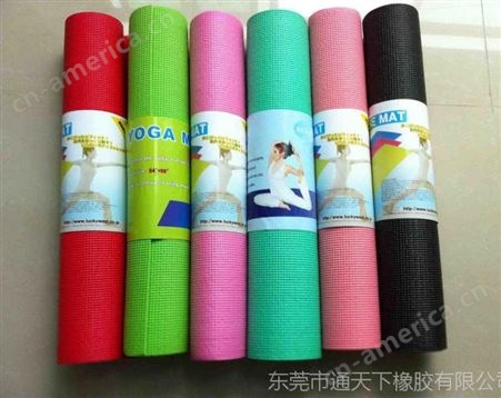 运动垫 PVC瑜伽垫  各种健身瑜伽垫