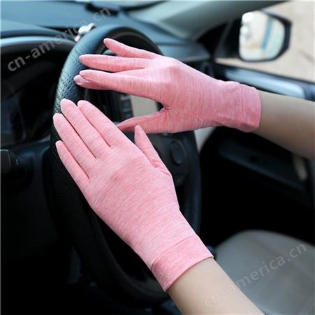 户外运动手套 触屏开车防滑手套 生产加工 夏季短款手套