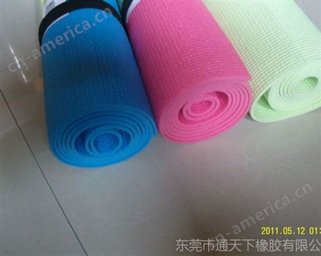 运动垫 PVC瑜伽垫  各种健身瑜伽垫