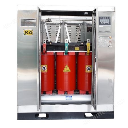 KSG-315KVA干式矿用变压器6/10KV/400矿安KA标志临时用电变压器