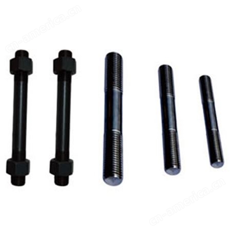 厂家报价国标斜拉条对拉螺栓 碳钢4.8级镀锌双头螺栓m12 高强度螺栓