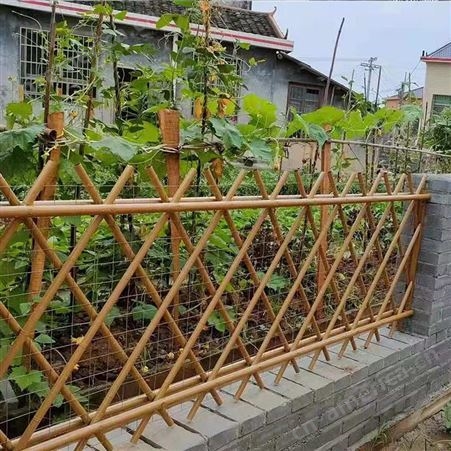 奥焱 农村建设仿竹护栏 仿竹花园绿化草坪护栏 厂家定制
