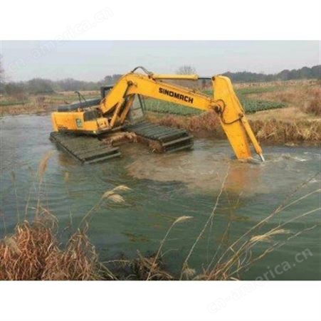 甘肃湿地挖掘机租赁价格湿地挖掘机