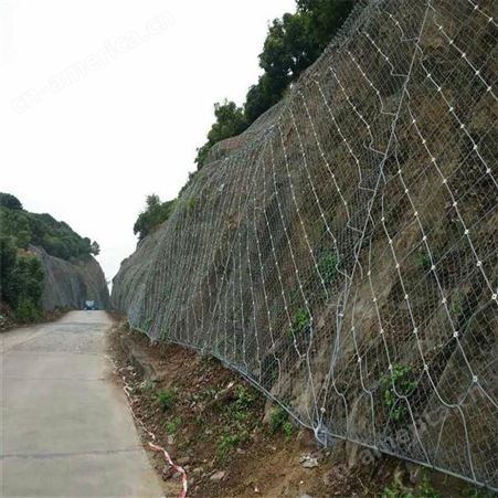 鑫乐源 主动边坡防护网 山体防护网 边坡防落石保护网