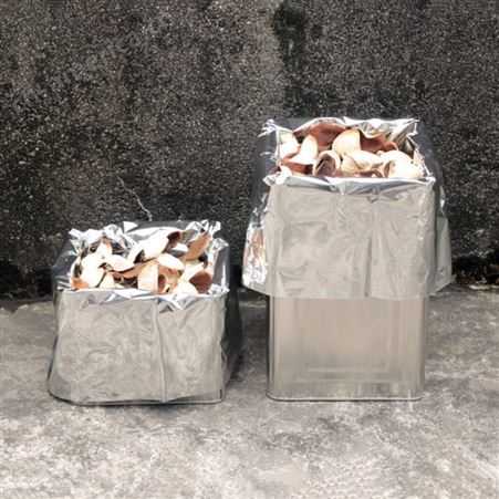 通用大号镀铝方底袋铝塑袋茶叶储存密封防潮散装袋纸箱内膜袋定制