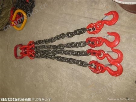 行车吊带带吊钩 5吨4米石材厂专用吊装带5T2M起重吊带钩子 定制