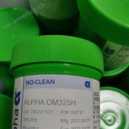 Alpha 阿尔法锡膏OM338PT SAC305 4号粉 无铅 无卤素