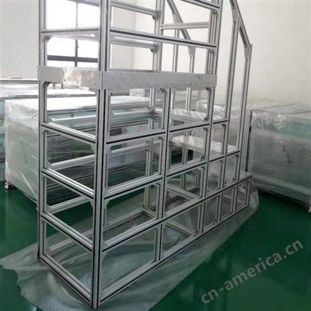 定制工业流水线型材框架（铝型材架子） 南京美诚铝业