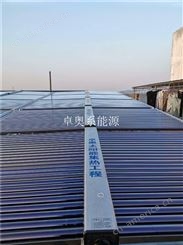 南京电子厂员工宿舍空气能加太阳能热水系统 空气能热水系统