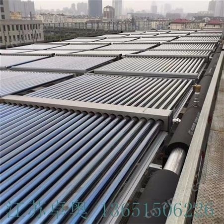 南京汽车配件公司35吨太阳能热水系统