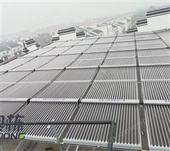 南京大福村酒店太阳能热水工程 空气源加太阳能热水系统