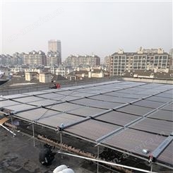 南京花园酒店热水工程  太阳能加空气能热水系统