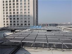 江苏大酒店太阳能集热系统已经完成 调试使用中 江苏卓奥太阳能