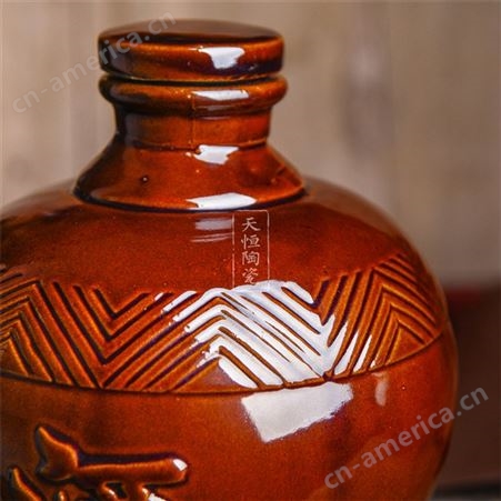 长期供应 陶瓷酒瓶 5斤装陶瓷空酒瓶 天恒陶瓷  