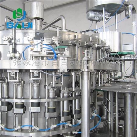 张家港饮料灌装机生产厂家 整套碳酸饮料生产设备百吉供应