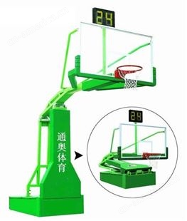 通奥 室外篮球架标准成人移动式手动液压篮球架表示训练篮球架通奥TA-011