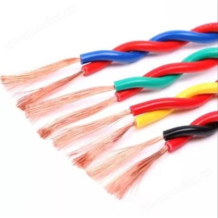 远东电缆 RVS2*1.5 红蓝铜芯双绞线软电线