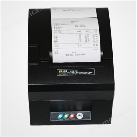 佳博L80160热敏打印机80mm 自动切纸+蜂鸣条码机小票据标签打印机小票机
