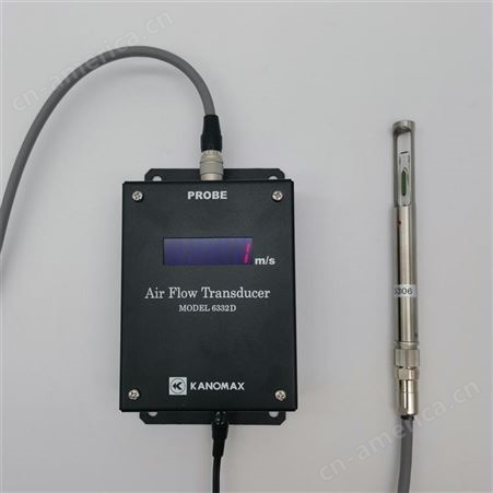 KANOMAX风速传感器6332D多台仪器级联形成多通道风速测试系统