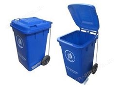垃圾桶_分类塑料垃圾桶_垃圾桶的分类图片_奥特威尔_垃圾分类垃圾桶颜色