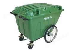 北京手推塑料保洁车生产厂家 楼层垃圾转运保洁车