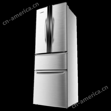 奥克斯299L冰箱家用四开门节能对开三门大容量超薄法式电冰箱