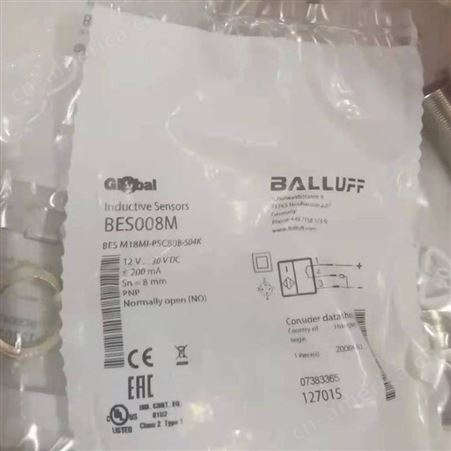 德国BALLUFF巴鲁夫传感器BNI004N+BNIPBS-507-霏纳科
